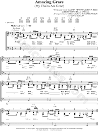 Most titles include note/letter indications to help beginners learn to read music. Chris Tomlin Amazing Grace My Chains Are Gone Sheet Music In F Major Transposable Download Print Sku Mn0055928