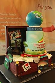 Toronto Pearson Welcomes Ethiopian Airlines Beautiful Cake Pictures Retirement Cakes Edible Images