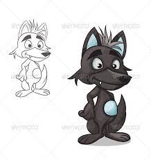 Next weuukoo wolves character sheet scribbles. Cartoon Wolf By Kheveronika Graphicriver