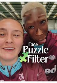 Face card? Glitched 🫠 #WestHamWomen #football #WestHam #woso #WSL  #viralfilter #facepuzzle @Jess Ziu @p