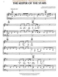 Signed to mca nashville records in 1993, byrd broke through on the web's largest resource for. The Keeper Of The Stars Tracy Byrd Sheet Music Sheet Music Book Music Print