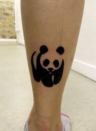 Ginger Pepper Tattoo Panda Wwf Salon De Tatouage Tatouage Piercing