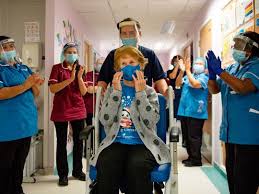 Don't miss botched eu scheme buys wrong covid vaccines to please french insight tier 4 must remain 'until we get vaccinations up and running' watch can i book a covid vaccine? Uk Grandmum Gets First Pfizer Biontech Covid 19 Vaccine When Can I Get Mine Europe Gulf News