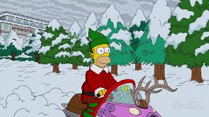 The Simpsons Christmas Couch Gag The Simpsons Best Christmas Movies Cute Cartoon Pictures