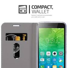 Cadorabo Hülle für Lenovo C2 in GRAU ...