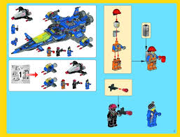 2 — 1 x 2 black plates with a handle on the side. Lego 70816 Bennys Spaceship Spaceship Spaceship Instructions The Lego Movie