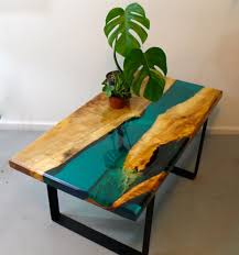 Pin By David Rogers On Resin River Coffee Table Resin Furniture Earthy Home Decor Epoxy Wood Table