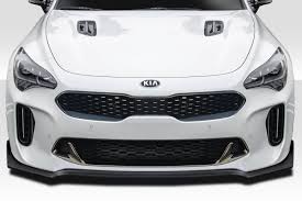 Stinger gt2 with optional scorpion package shown with optional features, priced higher at $52,590. 17 19 Fits Kia Stinger Msr Duraflex Front Bumper Lip Body Kit 115013 Ebay