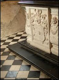 Black And White Farleigh Hungerford Castle Somerset Harlequin Floors Hungerford Black And White Interior