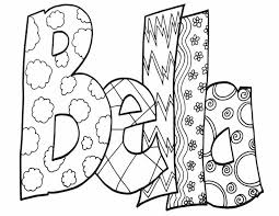 Parents.com parents may receive compensation when you click through and purchase from links contained on this website. Bella Free Printable Coloring Page Stevie Doodles Kindergarten Coloring Pages Name Coloring Pages Printable Coloring Pages