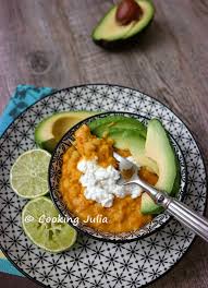 Bol De Lentilles Corail A L Avocat Cuisine Vegetarienne Cuisson Des Aliments Lentilles Corail