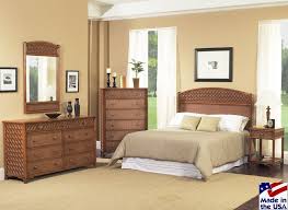 Monte Carlo 5 Pc Wicker Bedroom Set From Classic Rattan Model 7180 In 2020 Wicker Bedroom Furniture Wicker Bedroom Sets White Wicker Patio Furniture