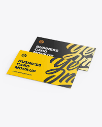 Yellow | yellow wrinkled paper texture, full hd resolution 1920 x 1080p. Business Cards Mockup In Stationery Mockups On Yellow Images Object Mockups