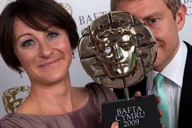TBT Eiry Thomas and Martin Freeman at BAFTA Cymru Awards Ceremony 2010 (x) 