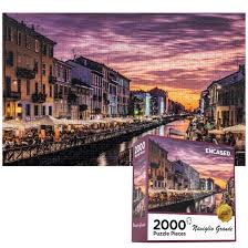 Jigsaw puzzles for adults is a participant in the amazon services llc associates program, an affiliate advertising. 2000 Piece Puzzle For Adults Teen Large Jigsaw Puzzle Naviglio Grande Buy Online In Andorra At Andorra Desertcart Com Productid 208788032