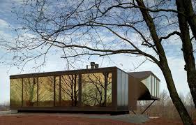 The spatial loop enables the house to take in the extreme aspects of the landscape. Villa Nm In New York Architectenweb Magazine Archello