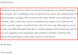 How To Politely Write An Email To Decline A Sales Offer Newoldstamp