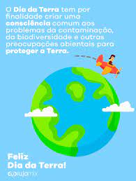 El día de la tierra se celebra el 22 de abril de cada año desde 1970 con el objetivo de llamar la atención sobre la situación del medio ambiente de nuestro planeta. Dia Da Terra 22 De Abril Nova Escola Dia Da Terra Terra