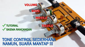 Maybe you would like to learn more about one of these? Membuat Tone Control Mono Sederhana Suara Mantap Youtube