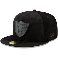 Men S New Era Black Oakland Raiders Premium Patched 59fifty Fitted Hat Kohls In 2021 Hats For Men Fitted Hats Raiders