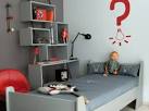 Idee deco chambre bebe garcon bleu et gris homme