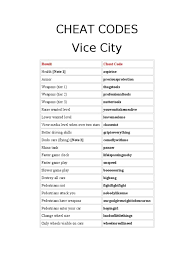 Vice city stories has cheat codes that. Scribd Is The World S Largest Social Reading And Publishing Site Gta San Andreas Cheats Cheating