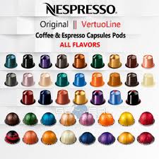Details About Nespresso Original Vertuoline Capsules Pods