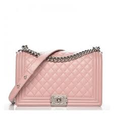 Chanel Calfskin Quilted New Medium Boy Flap Light Pink Liked On Polyvore Featuring Bags Handbags Chanel Shoulder Bag Quilted Shoulder Bags Quilted Handbags