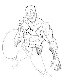 Captain America By Theadriannelson Cartoon Drawings Sketches Cartoon Drawings Avengers Drawings