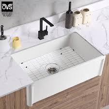 Maybe you would like to learn more about one of these? China 24 Inch Wholesale White Ceramic Apron Front Farmhouse Kitchen Sink China Bathroom Basin Ceramic Basin