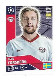 Emil forsberg has 4 assists after 34 match days in the season 2020/2021. Champions League 2020 21 Topps N Rbl16 Emil Forsberg Rb Leipzig New Rb Leipzig Champions League Leipzig