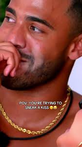 When you don’t kiss and tell but your makeup does! 💋😭 #LoveIslandUSA  @Hannah @kendallwashington @Coye
