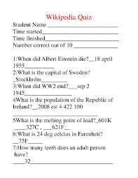 For many people, math is probably their least favorite subject in school. File Wiki Quiz Answers Pdf Wikimedia Commons