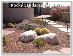 How To Make The Most Out Of Your Landscape Landscaping Lovers Xeriscape Front Yard Front Yard Landscaping Design Rock Garden Landscaping