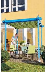 So schön eine terrasse insbesondere mit südausrichtung auch ist, ohne sonnenschutz können ihre besitzer sie kaum genießen. Pergola Mit Sonnensegel Selbst De