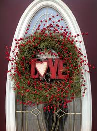 My daughter loves our new valentine's day door wreath so much she keeps. Valentine S Day Grapevine Door Wreath Decor Love You One Of A Kind Red Berries Red Ribbon Removable Sign Indoor Outdoor Valentine Day Wreaths Valentine Decorations Valentine Wreath