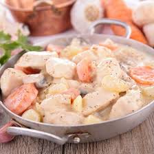 Blanquette De Saumon Cabillaud Et Fruits De Mer Recette En 2020 Blanquette De Saumon Recette Blanquette Blanquette De Veau Facile