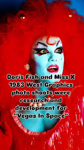 Doris and the Sluts explored science fiction inspired drag looks in their  photoshoots for West Graphics greeting cards. They represent research and  development for "Vegas In Space" drag looks! These ...