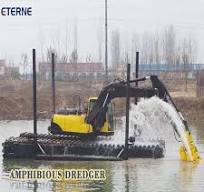 Hyundai Amphibious Excavators with Pontoon 21ton with Cheap Price
