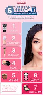 Cara make up yang betul. Ini Urutan Makeup Yang Benar Agar Hasilnya Flawless Dan Tahan Lama Bukareview