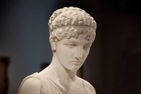 She was captured by achilles during the trojan war. Penelope Sculpture De Young Museum San Francisco White Statue Greek Style Pikist