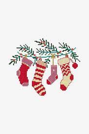 Snowball ribbon snowball christmas tree christmas bookmark. Christmas Stockings Pattern Intermediate Dmc Cross Stitch Patterns Free Cross Stitch Stocking Christmas Stocking Pattern Free