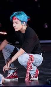 Taehyung Blue Hair Bandana 28 Best Ideas In 2020 Bts Taehyung Kim Taehyung Wallpaper Taehyung