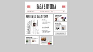 Pantang larang adat resam and pantang larang adalah berbeza dalam masyarakat pelbagai kaum seperti kaum melayu, kaum cina, kaum india dan juga kaum baba dan nyonya. Baba Amp Nyonya By Muhammad Haziq Mat Uzir