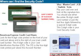 Your credit card's cvv security code is unique to the card. Credit Card Security Code
