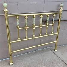 Check spelling or type a new query. Traditional Brass Double Headboard With Onyx Spires Spheres Chairish