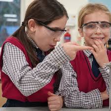 Middle School students in Brooke Hoffman's science class spent the morning  exploring one of the most exciting aspects of chemistry as they learned how  to light and use Bunsen burners safely. After