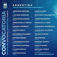 Ezequiel barco es la gran ausencia. Seleccion Sub 23 Lista Para Los Ultimos Amistosos Antes De Tokio