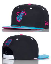 Miami Heat Snapback Cap Jj Exclusive Multi Color New Era Snapback Fitted Hats Painted Hats