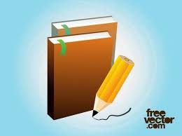 Books And Pencil Free Vector Vector Free Vector Clip Art